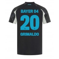 Fotbalové Dres Bayer Leverkusen Alejandro Grimaldo #20 Alternativní 2024-25 Krátký Rukáv